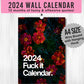 2024 Swear Word Wall Calendar
